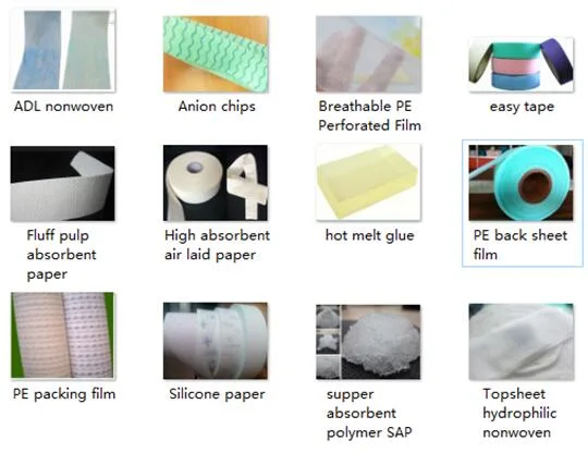 Acquisition Layer for Baby Diaper and Sanitary Napkin