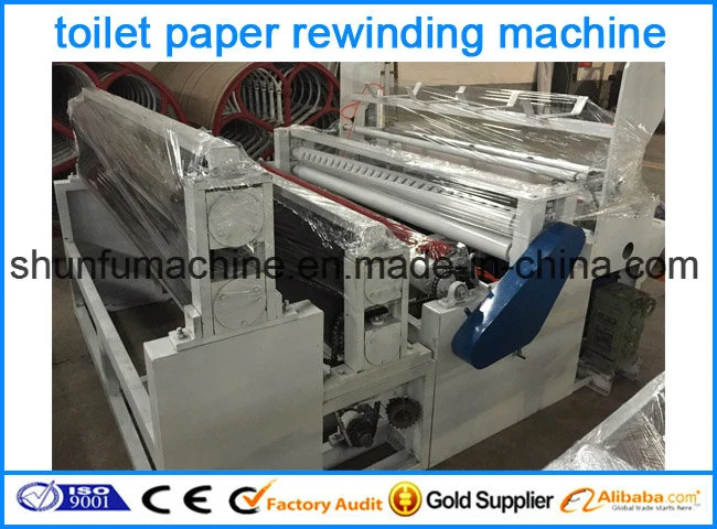 New Full Automatic Toilet Roll Tissue Paper Converting Machine