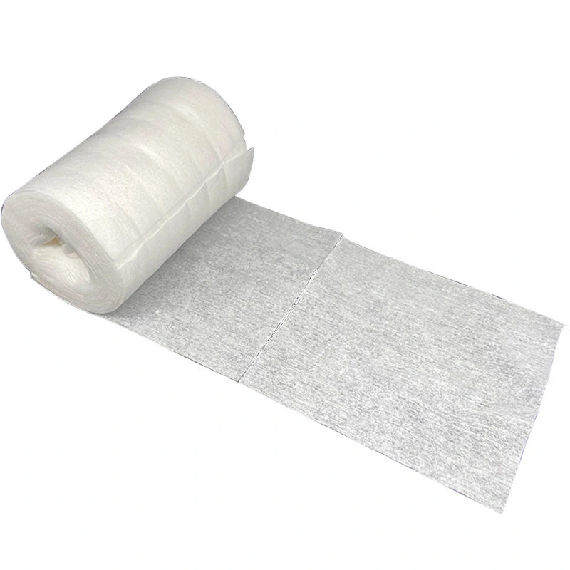 China Manufacturer Rolls Spunlace Nonwoven Fabric Customized Industrial Cleaning Big Wet Wipes with Canister Packing