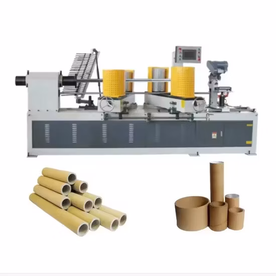 Small Diameter Toilet Paper Core Making Machine Paper Tube Winding Machinery