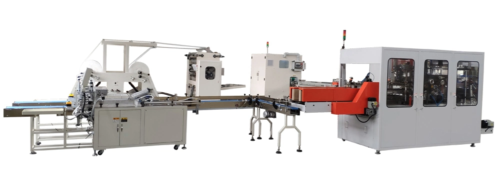 Paper Napkin Tissue Packing Machine with Conveyor Belt